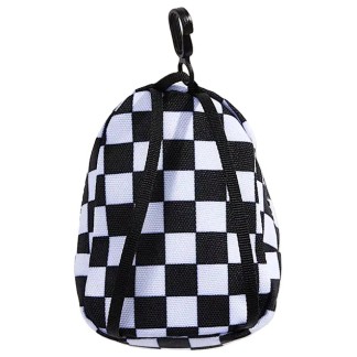 VANS MICRO MOCHILA LLAVERO MICRO OLD SKOOL BLACK WHITE BACK