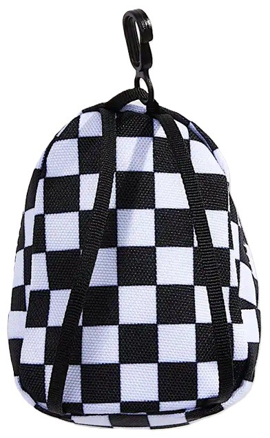 VANS MICRO MOCHILA LLAVERO MICRO OLD SKOOL BLACK WHITE BACK