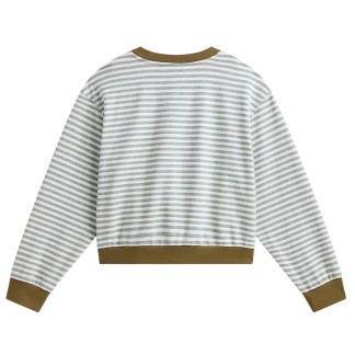 VANS SUDADERA MANGA LARGA DE MUJER MOLLY HENLY MARSHMALLOW CEMENT BACK