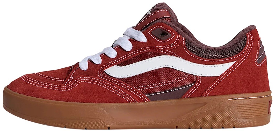 VANS ZAPATILLA SKATE ROWAN Z3 GUM BORDEAUX LATERAL