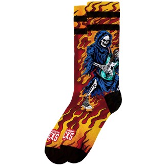 AMERICAN SOCKS PRO CALCETINES AS537 ROCK TILL DEATH LATERAL
