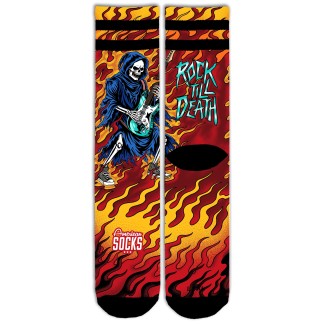 AMERICAN SOCKS PRO CALCETINES AS537 ROCK TILL DEATH PAR