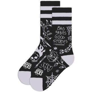 AMERICAN SOCKS PRO CALCETINES BAD HABITS AS569 LATERAL