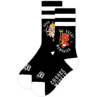 AMERICAN SOCKS PRO CALCETINES CHOOSE WISELY AS587 LATERAL