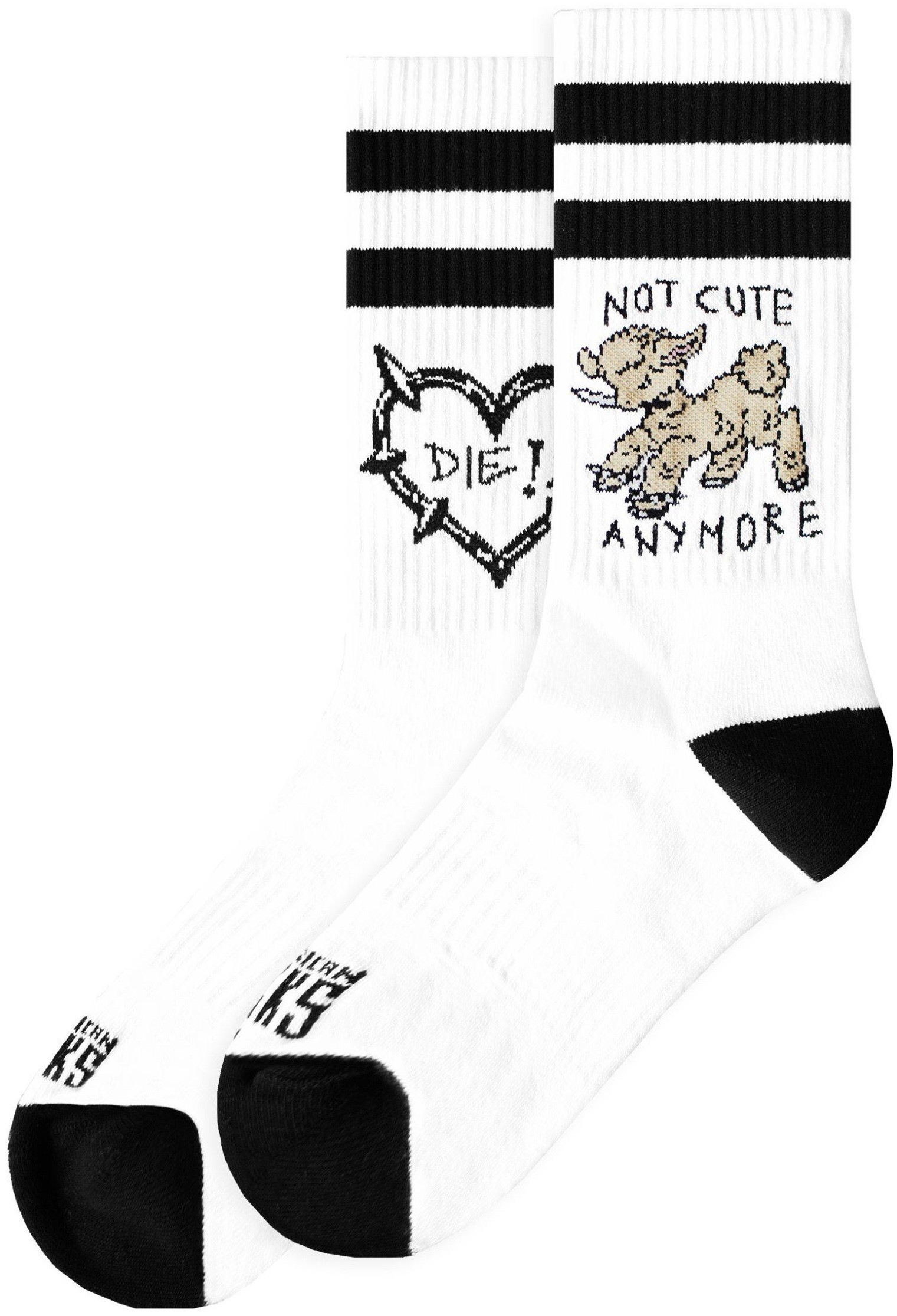 AMERICAN SOCKS PRO CALCETINES NOT CUTE AS571 LATERAL