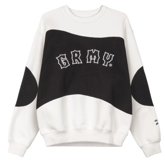 GRIMEY SUDADERA CUELLO REDONDO THE PROPS HEAVYWEIGHT CREWNECK OFFWHITE FRONT