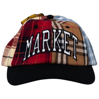 MARKET STUDIOS GORRA FLANNEL PANEL ARC DAD MULTI FRONT