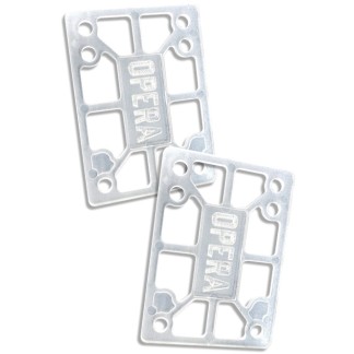 OPERA SKATEBOARDS ELEVADOR EJE RISER PADS CLEAR PAR