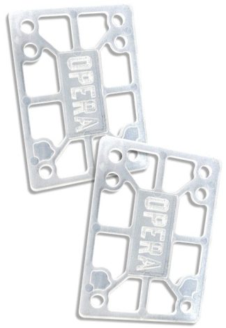 OPERA SKATEBOARDS ELEVADOR EJE RISER PADS CLEAR PAR