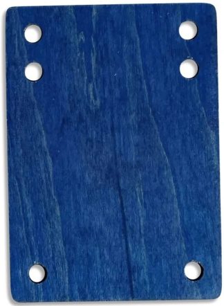 OPERA SKATEBOARDS ELEVADOR EJE RISER PADS WOOD VENEER BLUE