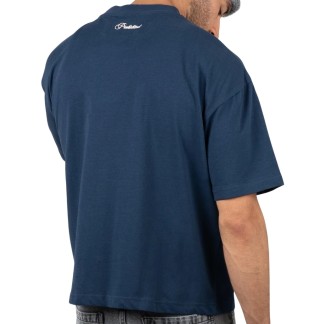 PROHIBITED CAMISETA MANGA CORTA COLLEGE OCEAN BLUE BACK