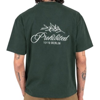 PROHIBITED CAMISETA MANGA CORTA PB LEAF GREEN BACK
