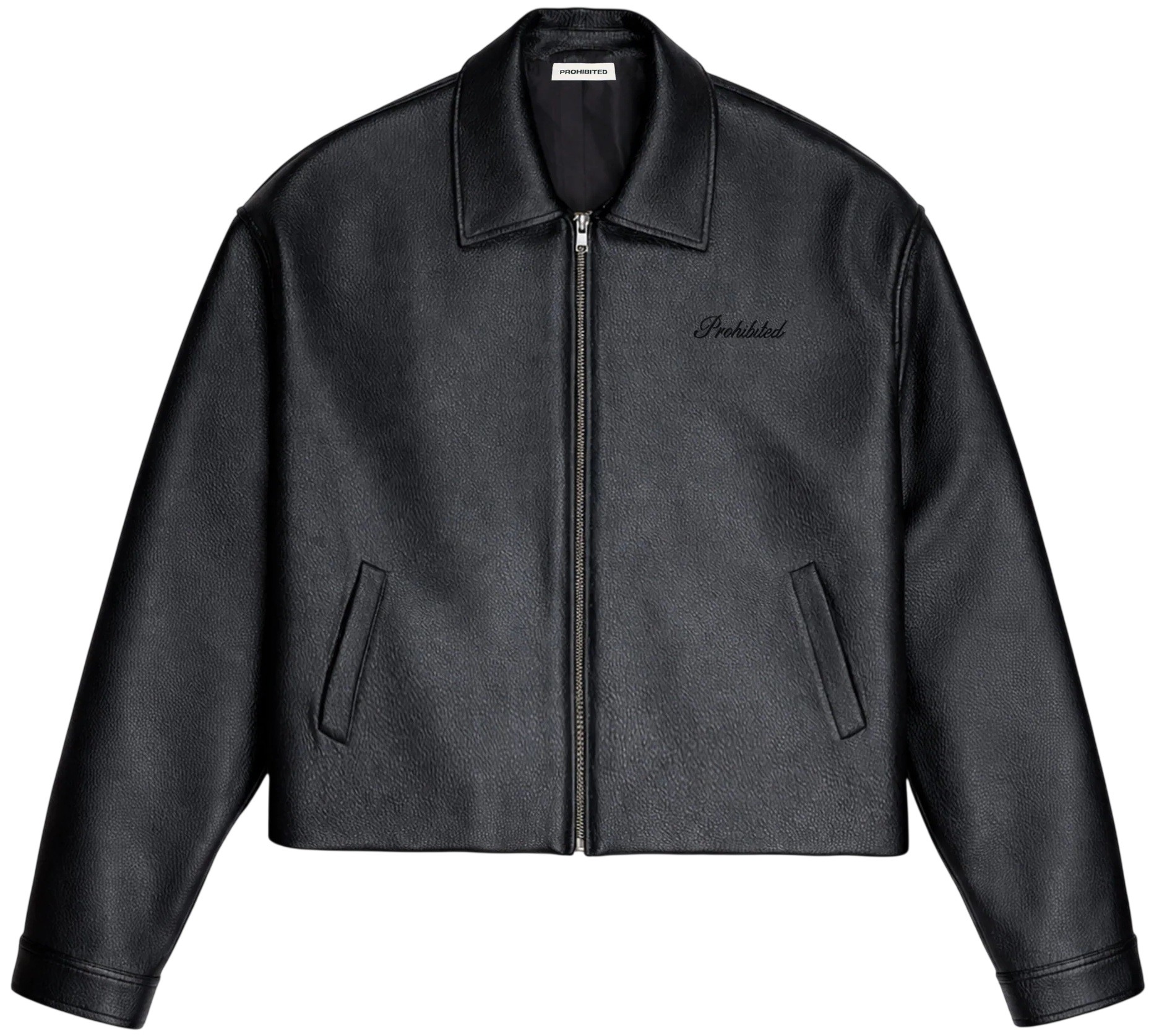 PROHIBITED CHAQUETA NIGHTRIDER JACKET BLACK FRONT