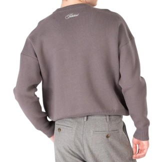 PROHIBITED JERSEY INITIAL KNIT GREY BACK