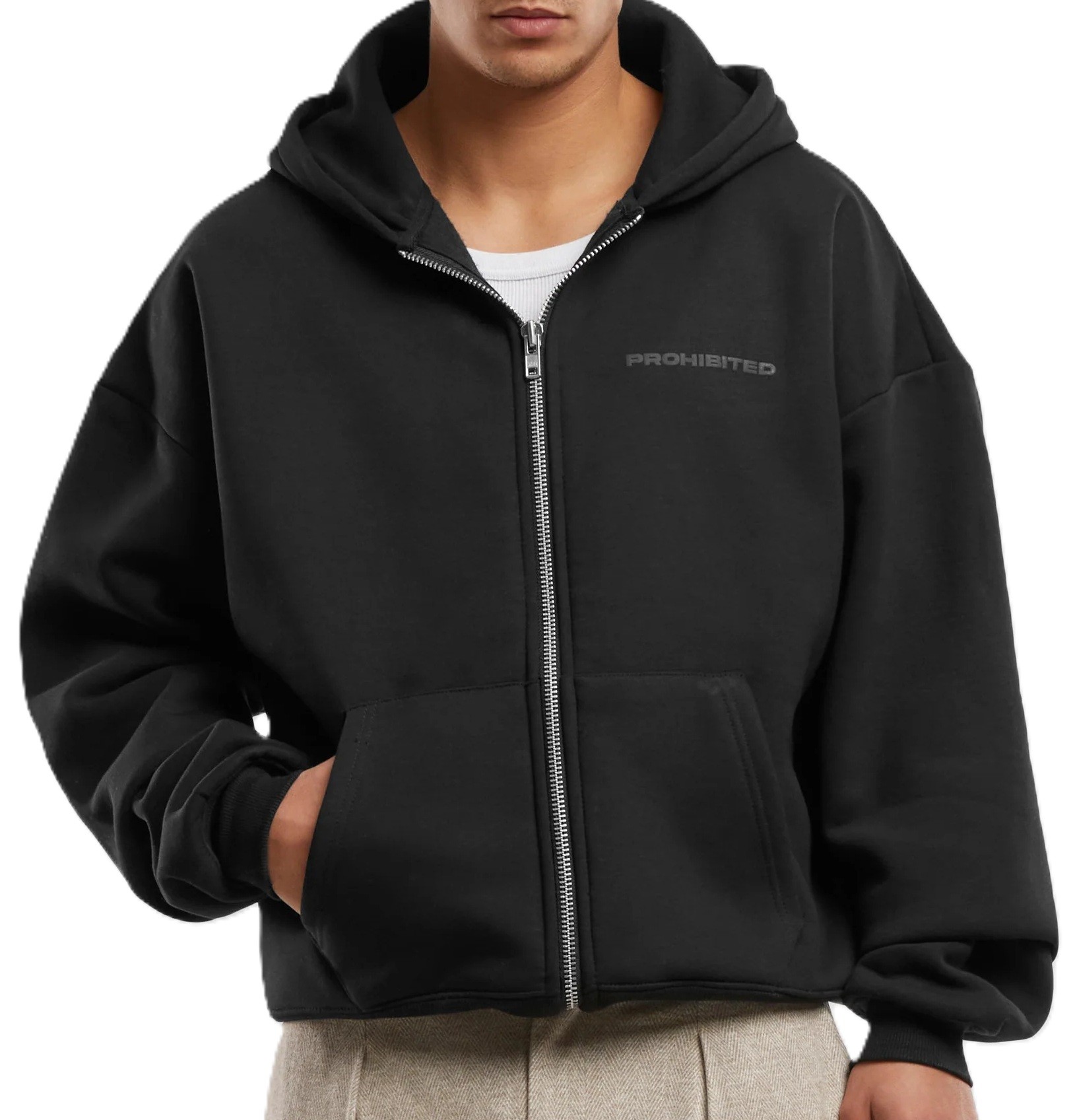 PROHIBITED-SUDADERA-CREMALLERA-10119-BLACK-01