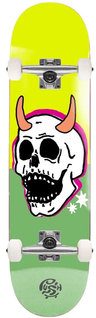 PUSH SKATE COMPLETO SKULL HORN 8