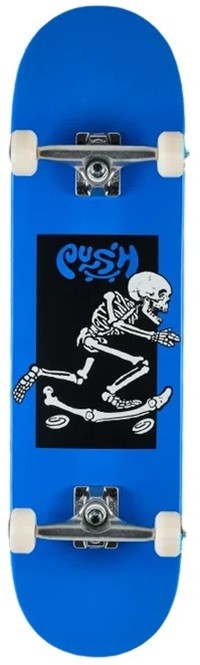 PUSH SKATE COMPLETOSKELETON PUSH BLUE 8 25