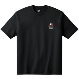 VANS CAMISETA MANGA CORTA WATCH YOUR STEPS BLACK FRONT