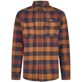 IRIEDAILY CAMISA MANGA LARGA LUMBER FELLA NAVY FRONT