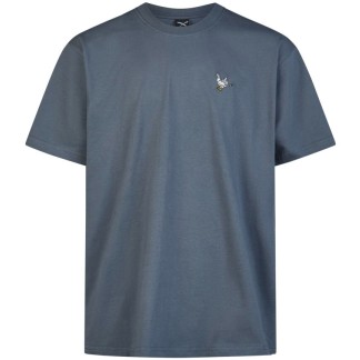IRIEDAILY CAMISETA MANGA CORTA PIDGEON FINGER DARK STEEL FRONT