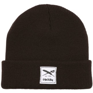 IRIEDAILY GORRO DE PUNTO SMURPHER HEAVY DARK COFFEE FRONT