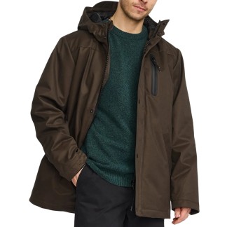 RVLT CHAQUETA PARKA 7443 DARK BROWN FRONT