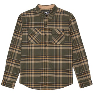 SALTY CREW CAMISA MANGA LARGA FATHOM LS WASHED LEAF FRONT